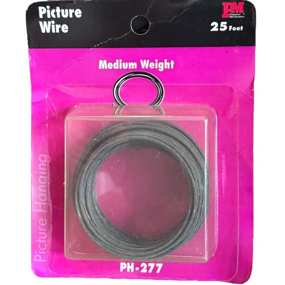 Bulldog Other - Bulldog Picture Hanging Wire 25ft Medium‎ Weight PH-277